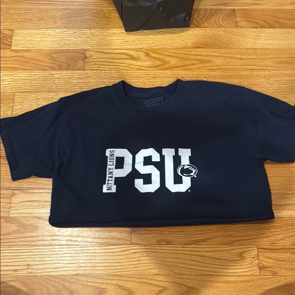 Penn State Gilden Gropped Blue Short Sleeve